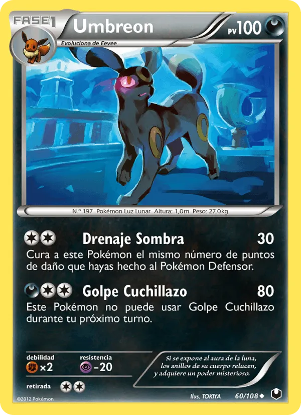 Umbreon · Oscuros Exploradores 60/108