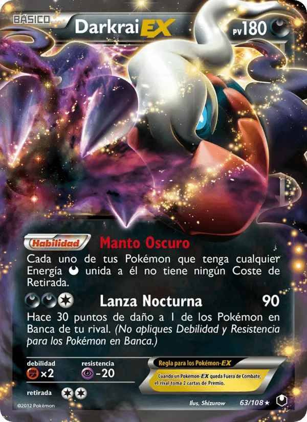 Darkrai-EX · Oscuros Exploradores 63/108