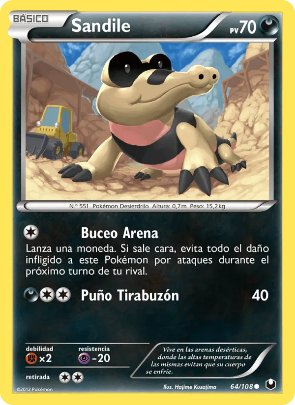 Sandile · Oscuros Exploradores 64/108