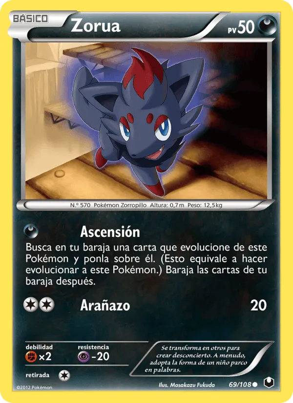 Zorua · Oscuros Exploradores 69/108