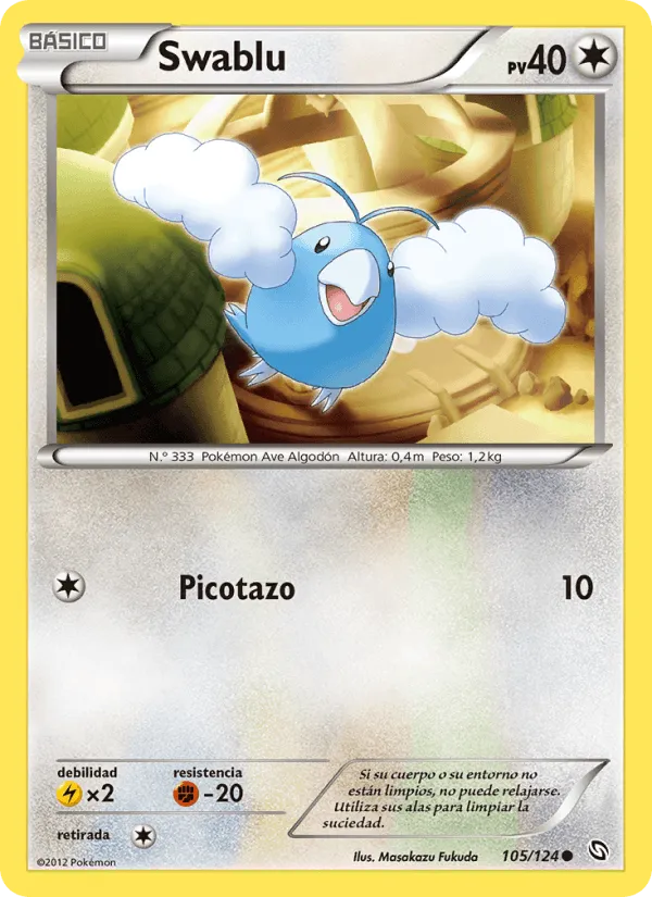 Swablu · Dragones Majestuosos 105/124