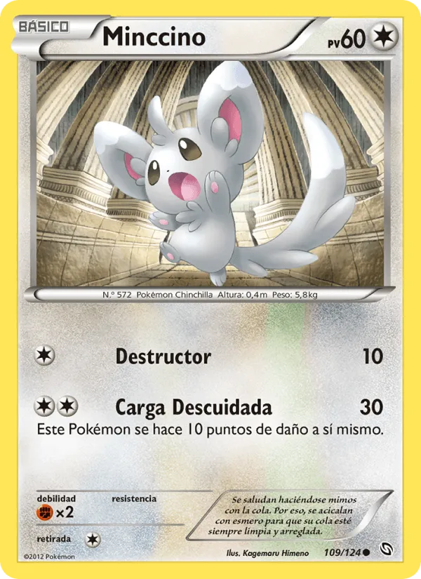 Minccino · Dragones Majestuosos 109/124