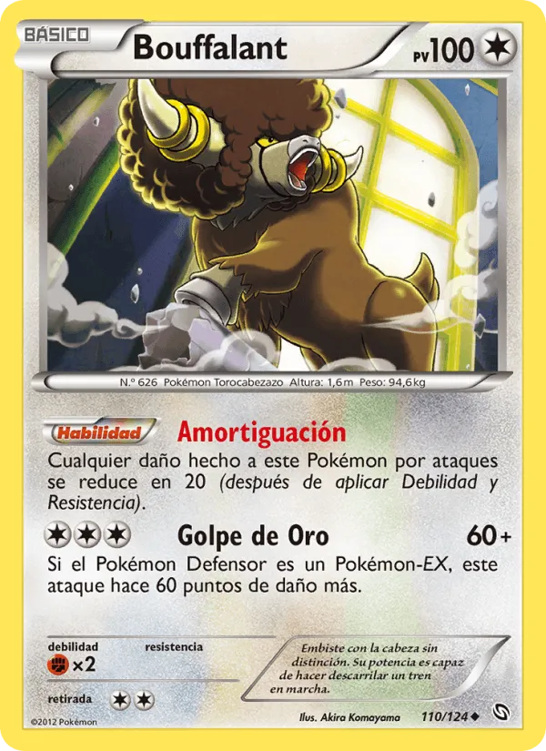 Bouffalant · Dragones Majestuosos 110/124