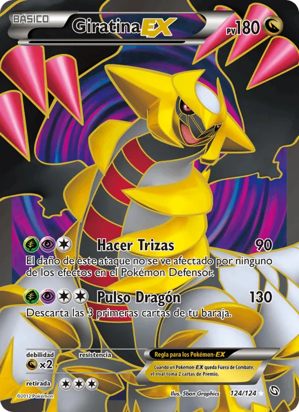 Giratina-EX · Dragones Majestuosos 124/124