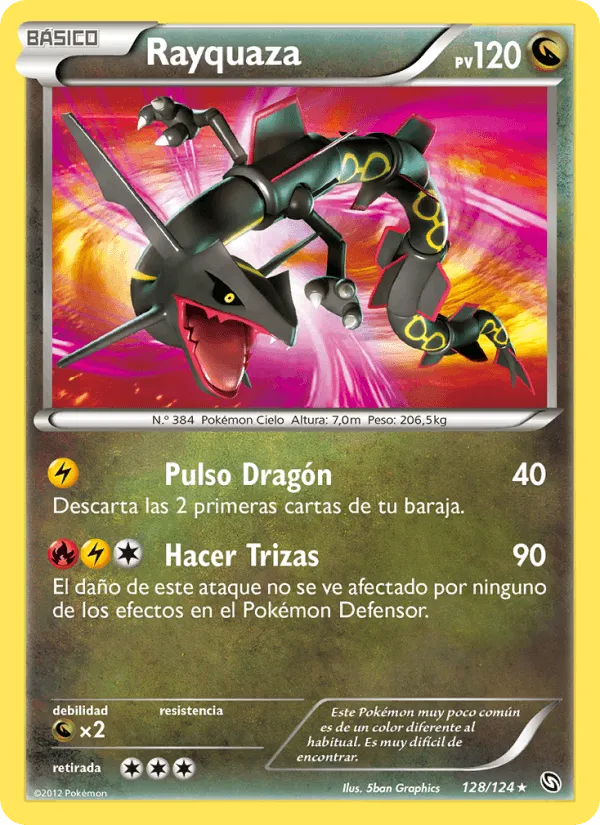 Rayquaza · Dragones Majestuosos 128/124