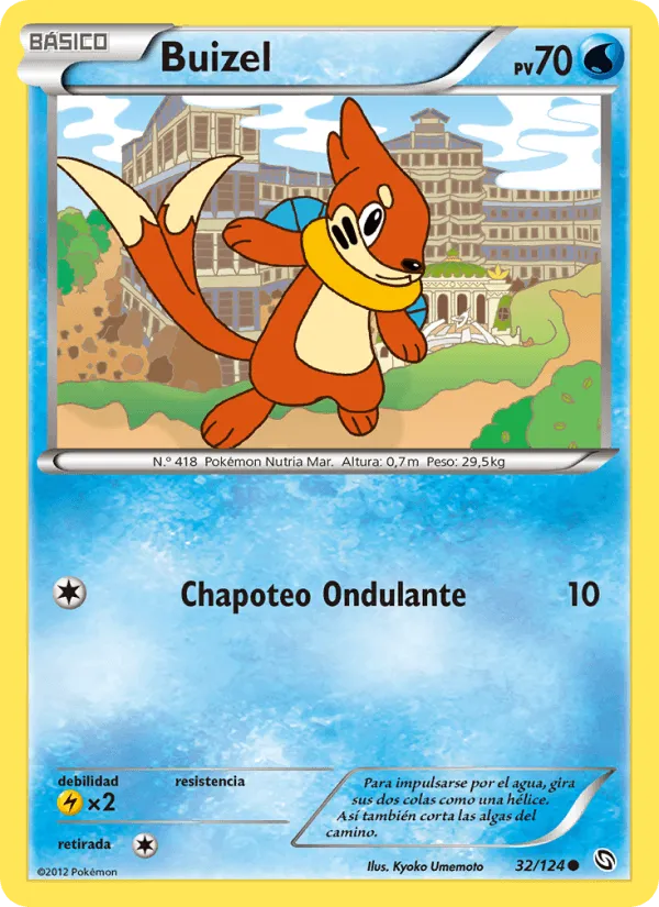 Buizel · Dragones Majestuosos 32/124