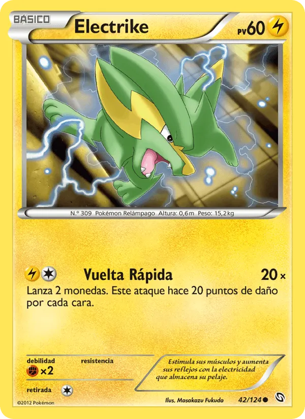 Electrike · Dragones Majestuosos 42/124