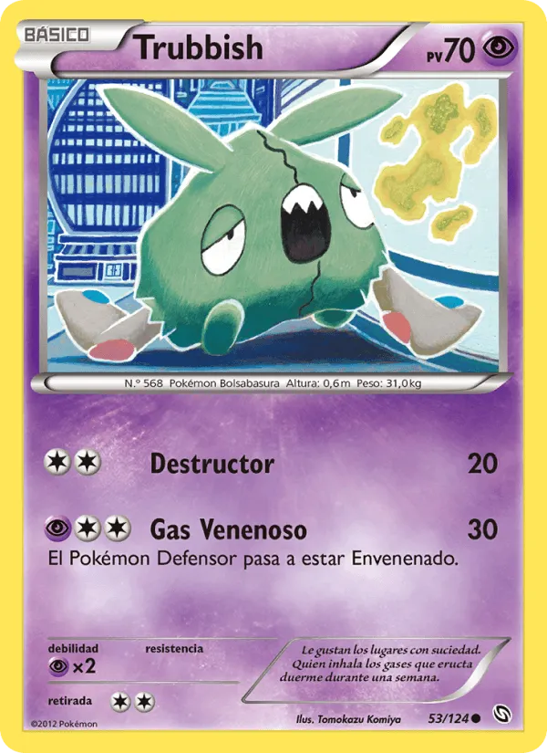 Trubbish · Dragones Majestuosos 53/124