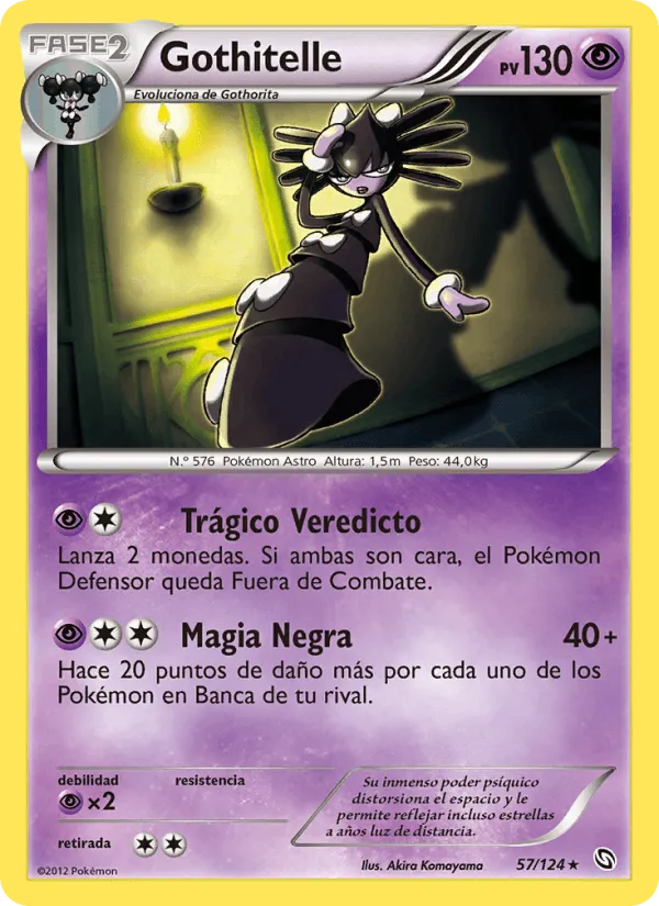 Gothitelle · Dragones Majestuosos 57/124