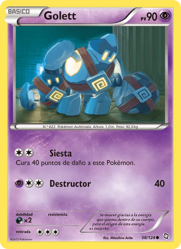 Golett · Dragones Majestuosos 58/124