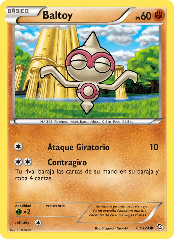 Baltoy · Dragones Majestuosos 63/124