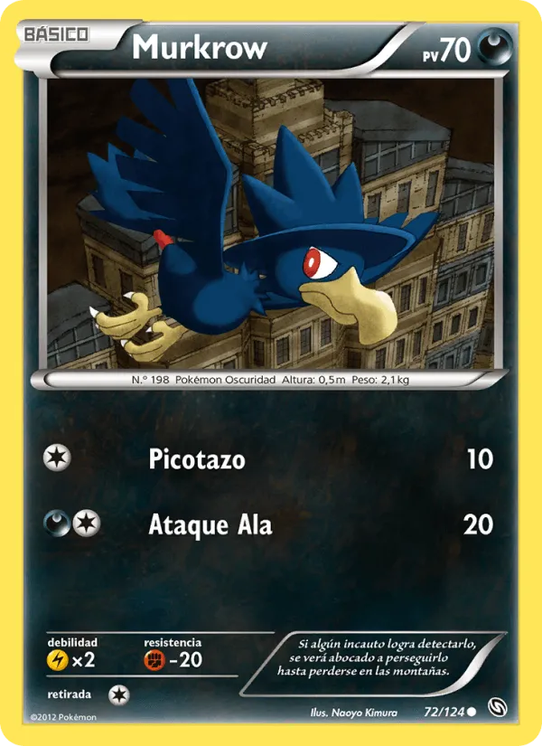 Murkrow · Dragones Majestuosos 72/124
