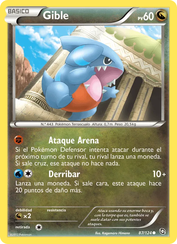 Gible · Dragones Majestuosos 87/124