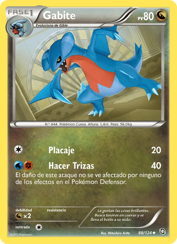 Gabite · Dragones Majestuosos 88/124