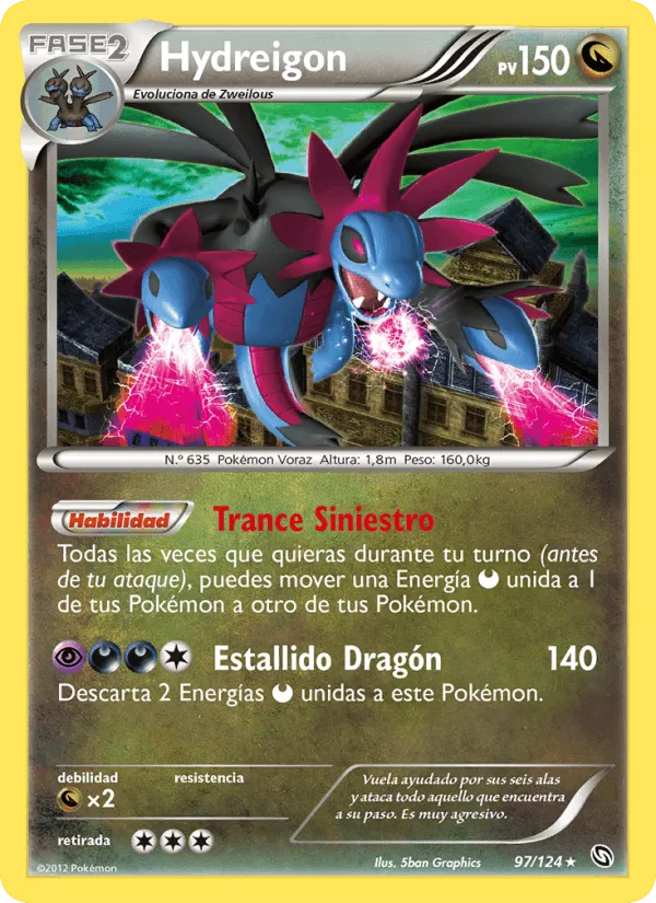 Hydreigon · Dragones Majestuosos 97/124