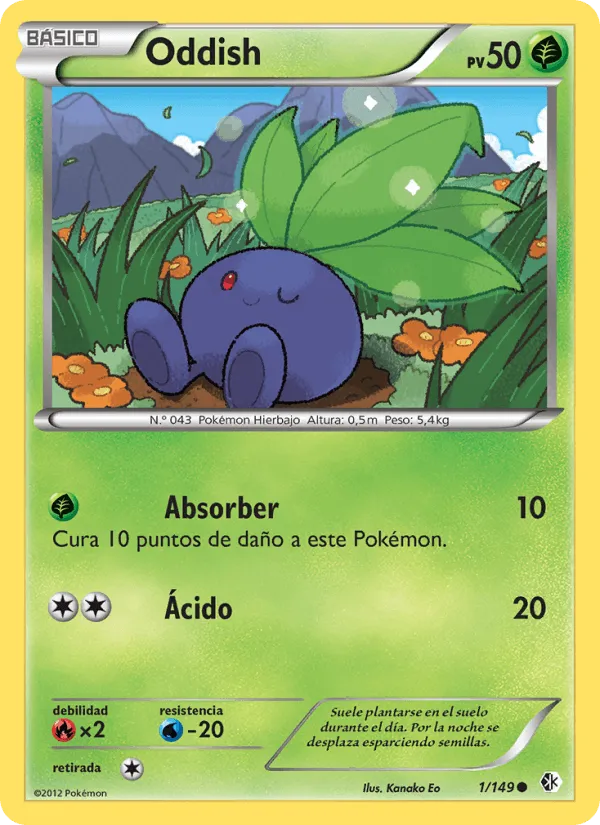 Oddish · Fronteras Cruzadas 1/149