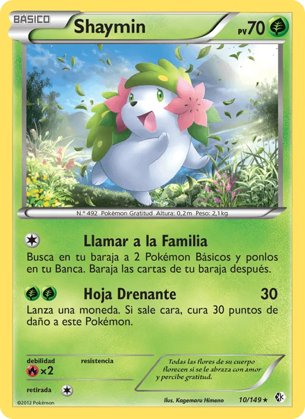 Shaymin · Fronteras Cruzadas 10/149