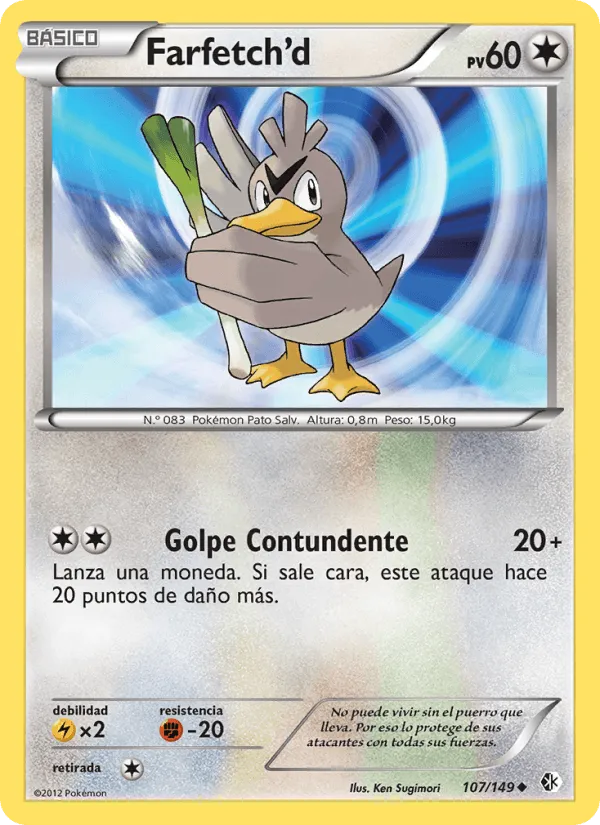 Farfetch’d · Fronteras Cruzadas 107/149