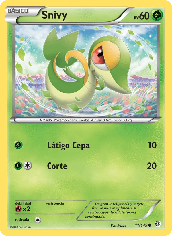 Snivy · Fronteras Cruzadas 11/149