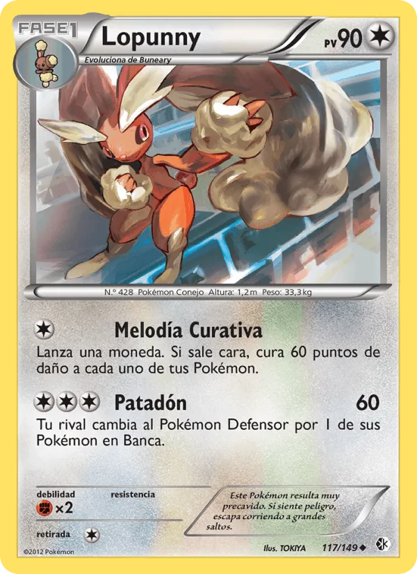 Lopunny · Fronteras Cruzadas 117/149