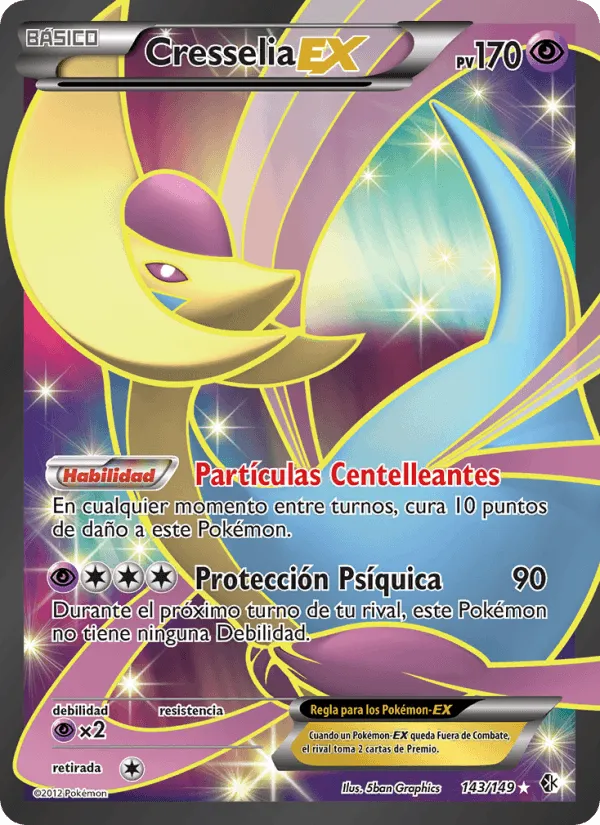 Cresselia-EX · Fronteras Cruzadas 143/149