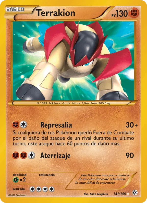 Terrakion · Fronteras Cruzadas 151/149