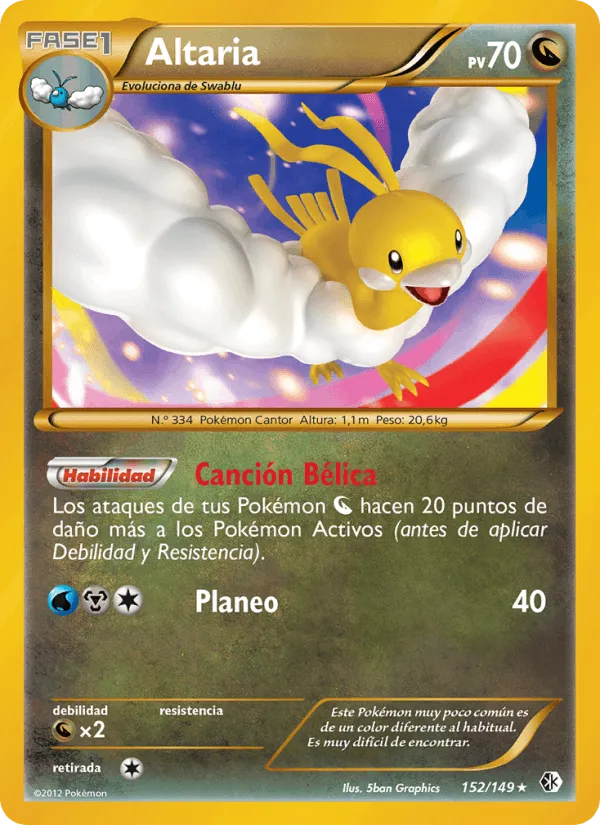 Altaria · Fronteras Cruzadas 152/149