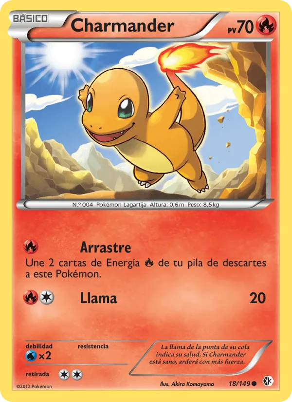 Charmander · Fronteras Cruzadas 18/149