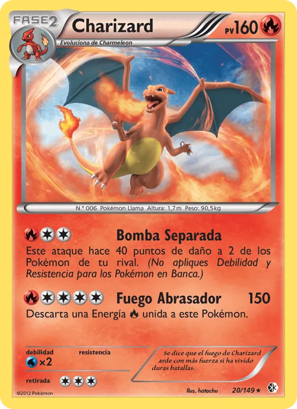 Charizard · Fronteras Cruzadas 20/149