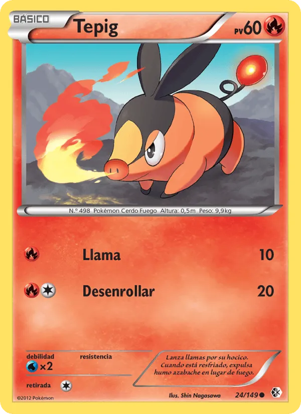 Tepig · Fronteras Cruzadas 24/149