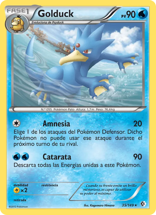 Golduck · Fronteras Cruzadas 35/149