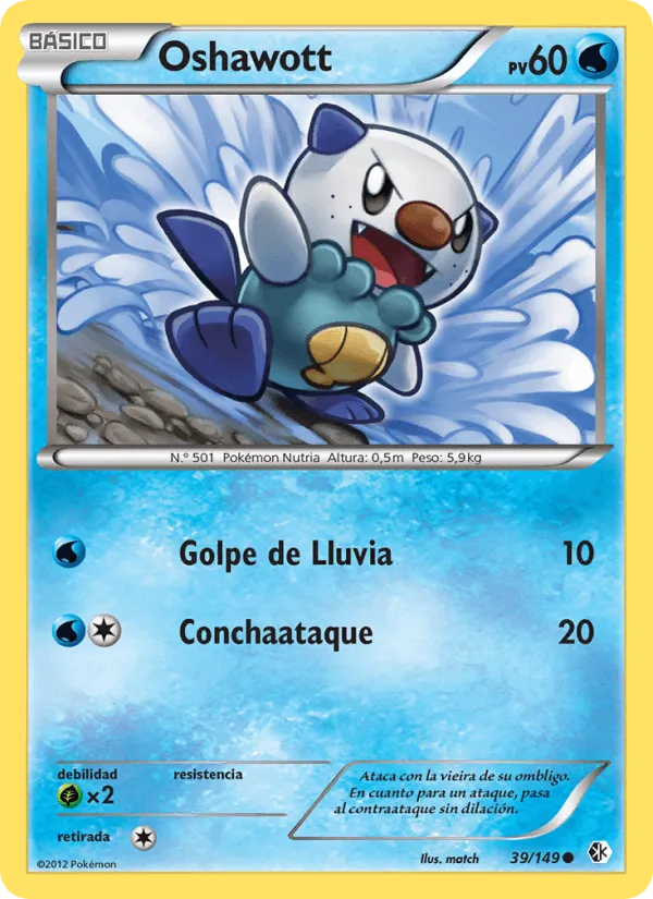 Oshawott · Fronteras Cruzadas 39/149