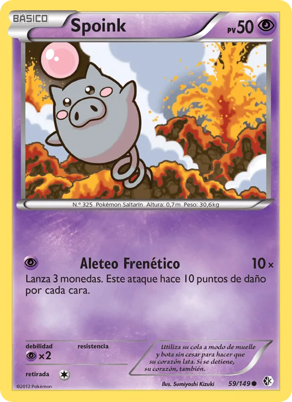 Spoink · Fronteras Cruzadas 59/149
