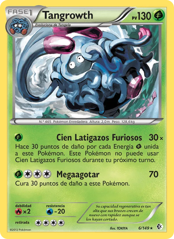 Tangrowth · Fronteras Cruzadas 6/149