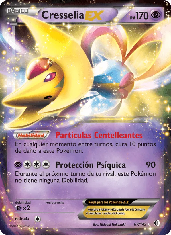 Cresselia-EX · Fronteras Cruzadas 67/149