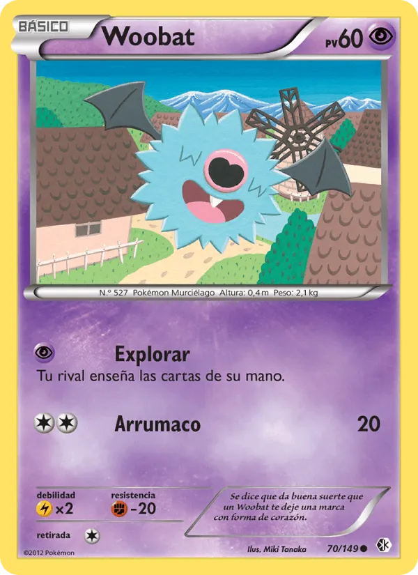 Woobat · Fronteras Cruzadas 70/149