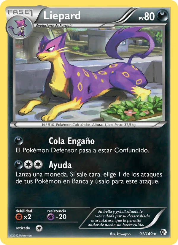 Liepard · Fronteras Cruzadas 91/149