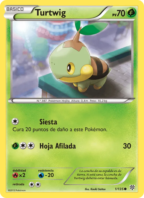 Turtwig · Tormenta Plasma 1/135