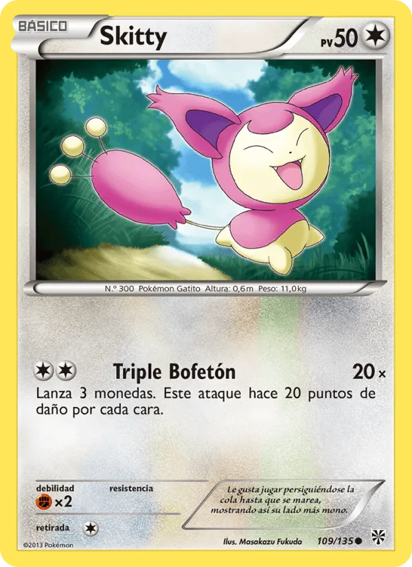 Skitty · Tormenta Plasma 109/135