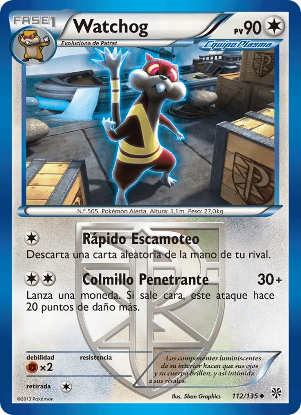 Watchog · Tormenta Plasma 112/135