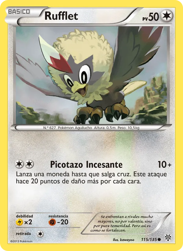 Rufflet · Tormenta Plasma 115/135