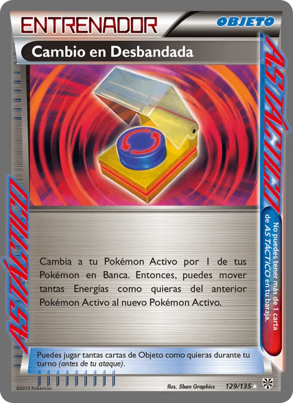 Cambio en Desbandada · Tormenta Plasma 129/135