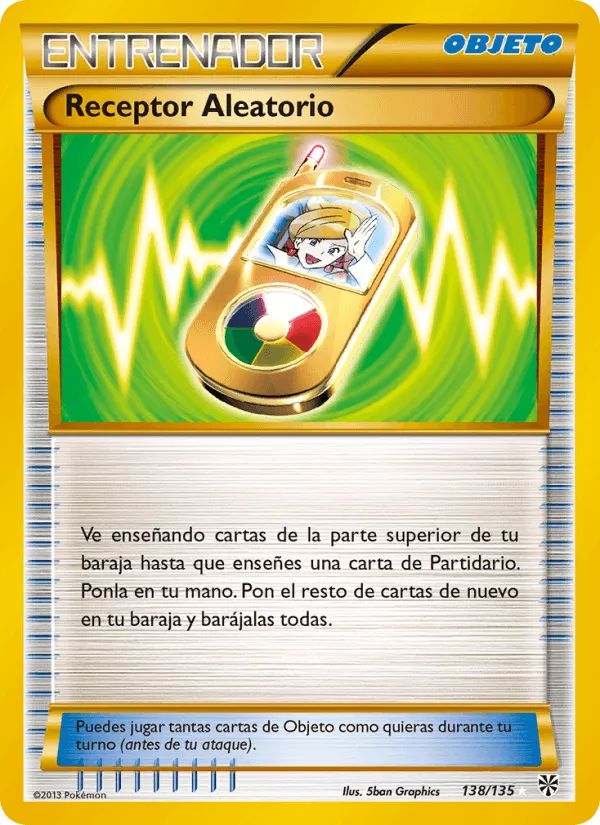 Receptor Aleatorio · Tormenta Plasma 138/135