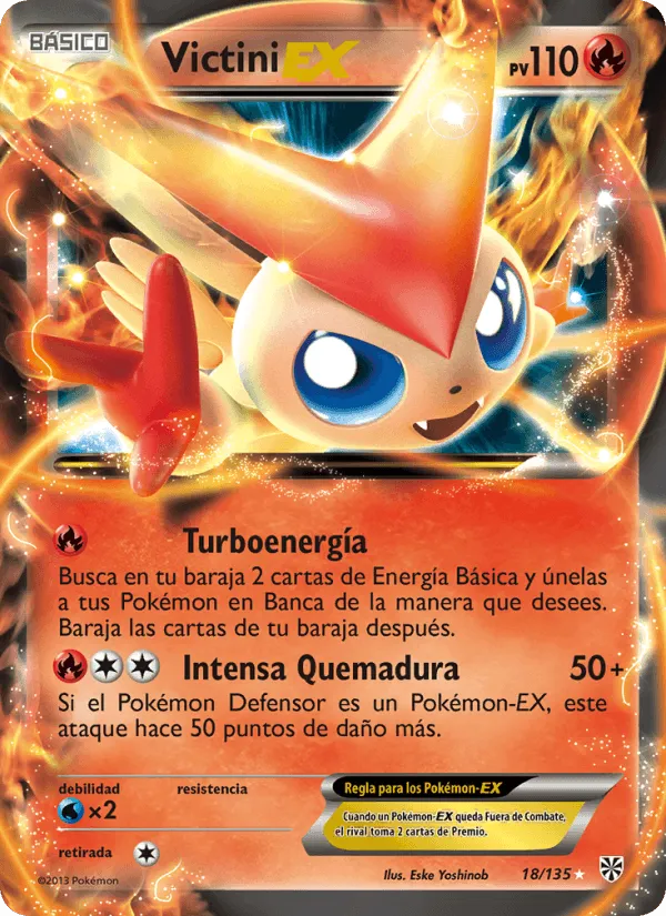 Victini-EX · Tormenta Plasma 18/135
