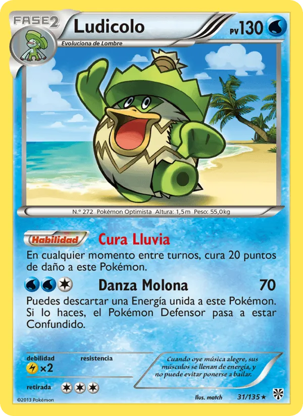Ludicolo · Tormenta Plasma 31/135