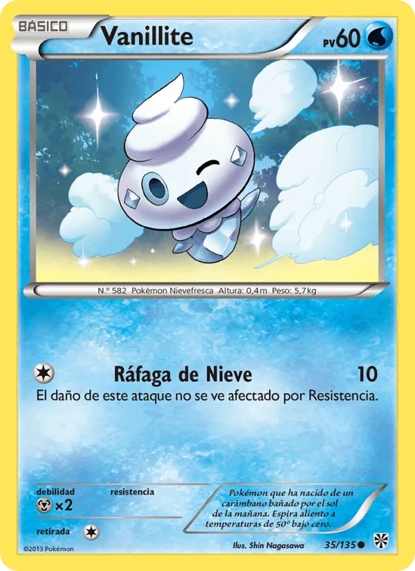 Vanillite · Tormenta Plasma 35/135