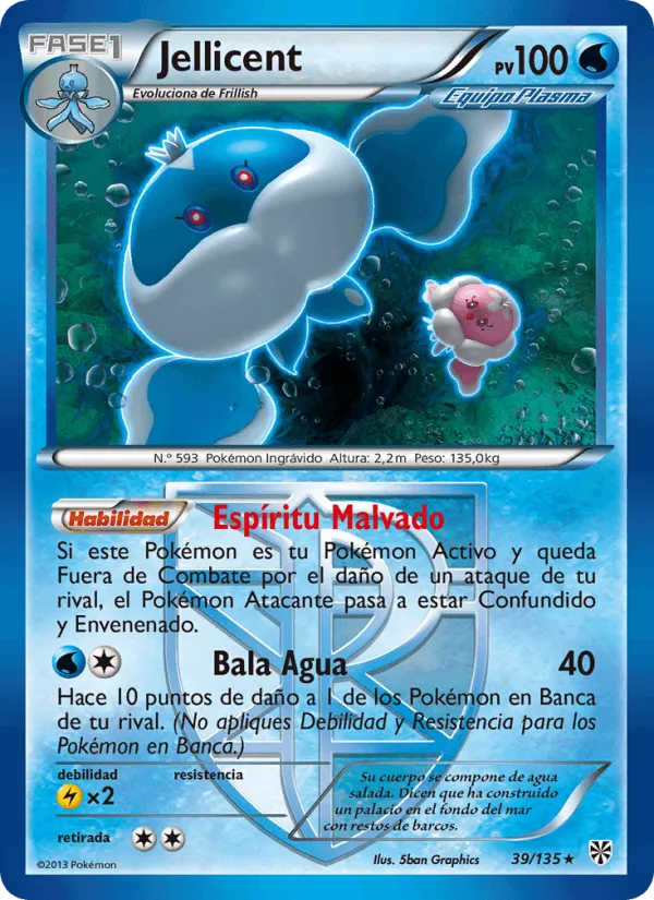 Jellicent · Tormenta Plasma 39/135