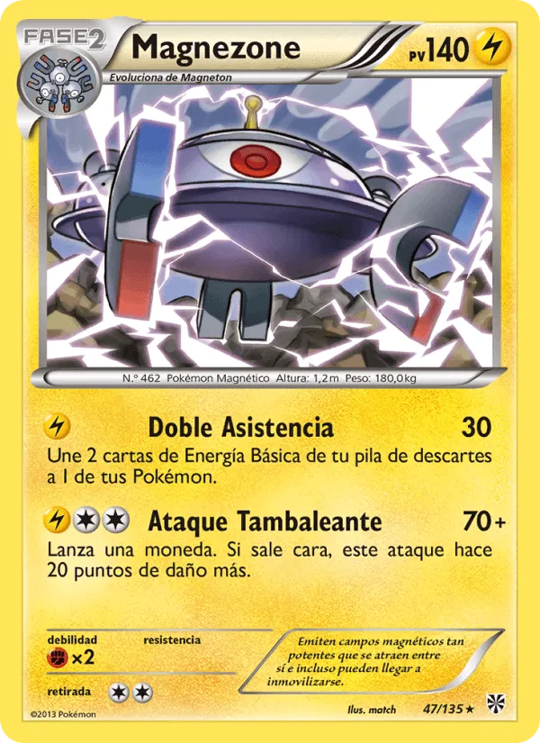 Magnezone · Tormenta Plasma 47/135