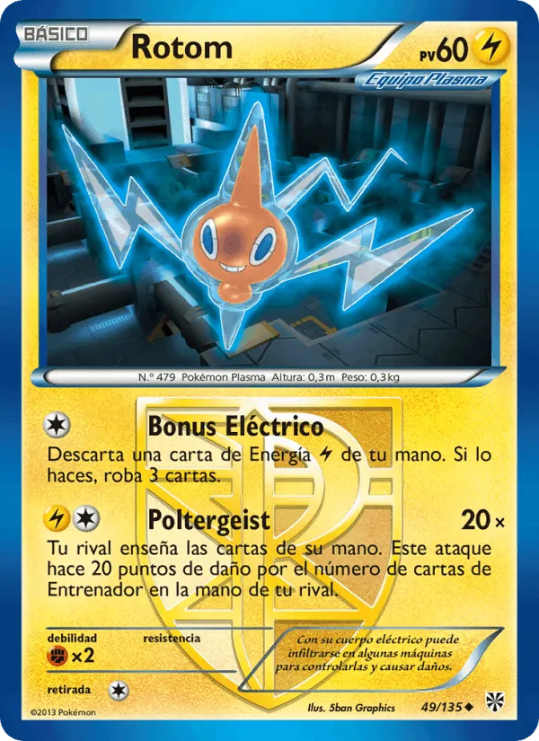 Rotom · Tormenta Plasma 49/135
