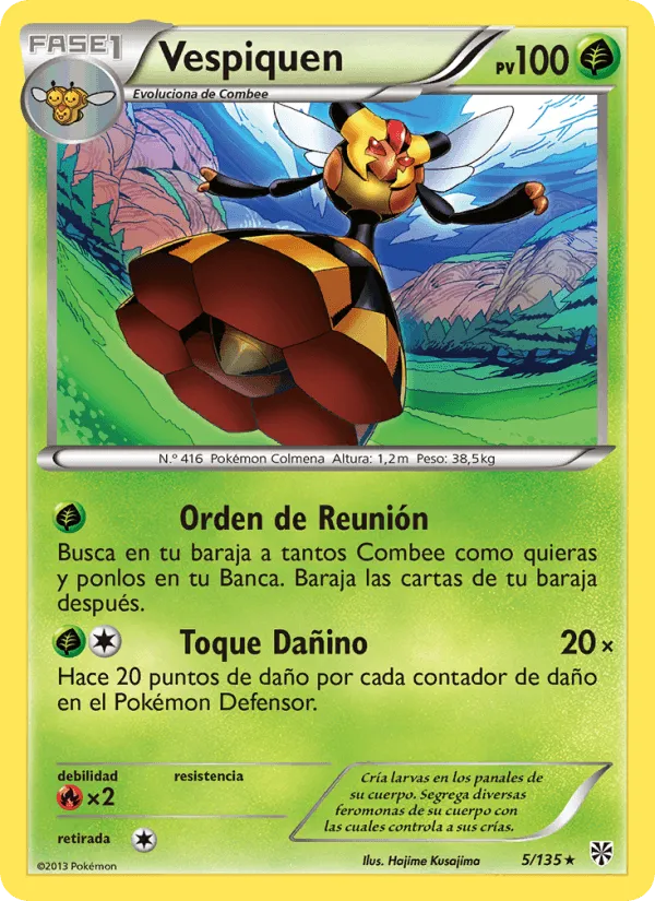Vespiquen · Tormenta Plasma 5/135